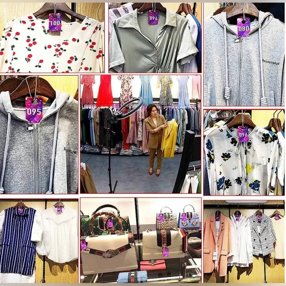101 to 200 Closet Numbers White/Pink